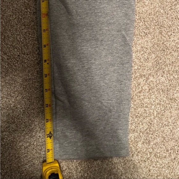 GROUP BY BABATON Rocket XXS/XS grey French terry cropped ankle pants EUC Aritzia - Picture 8 of 12